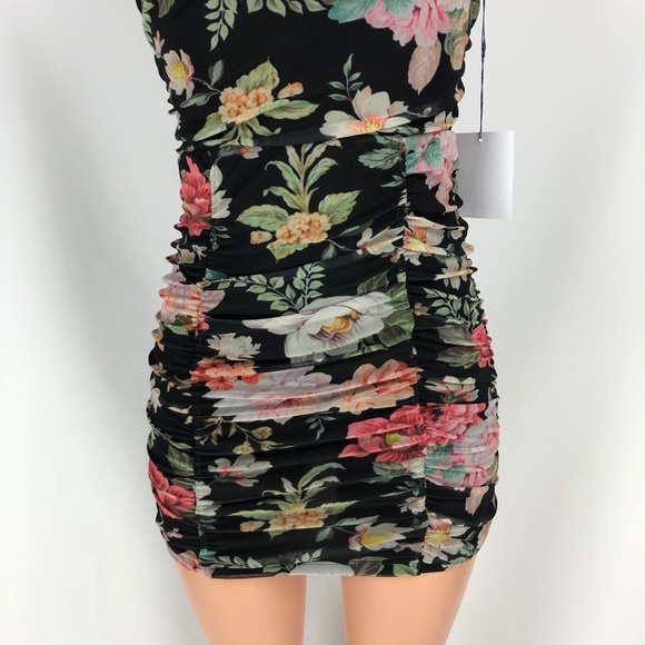 Majorelle Cassandra Mini Dress In Karolina Black - Picture 5 of 15